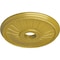 Ekena Millwork Berkshire Ceiling Medallion (Fits Canopies up to 6 3/8"), 20 1/8"OD x 3 7/8"ID x 1 7/8"P, Rich Gold CM20BE1RGS - alternate 2